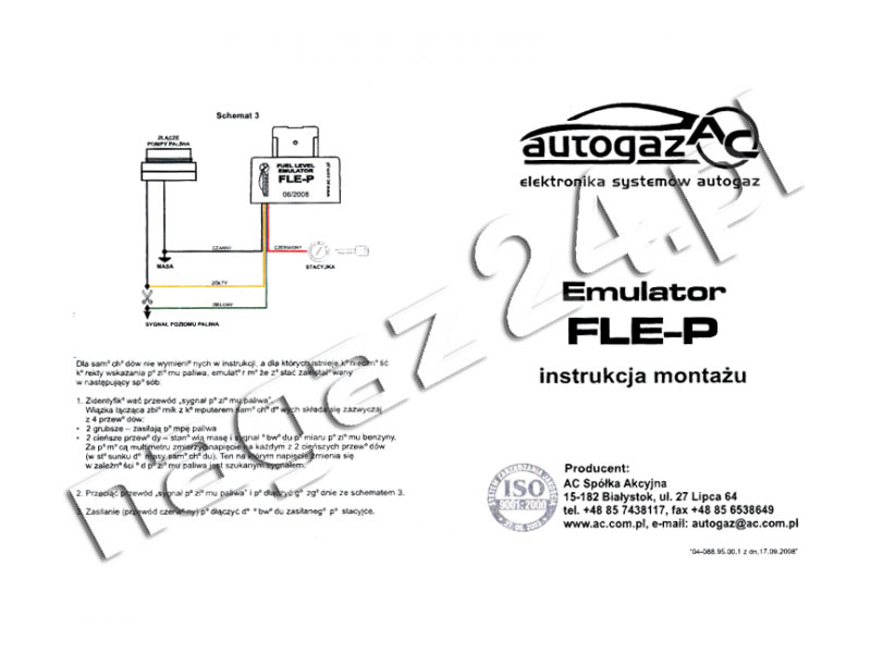 Emulator ciśnienia paliwa AC STAG FPEP (cena) Sklep