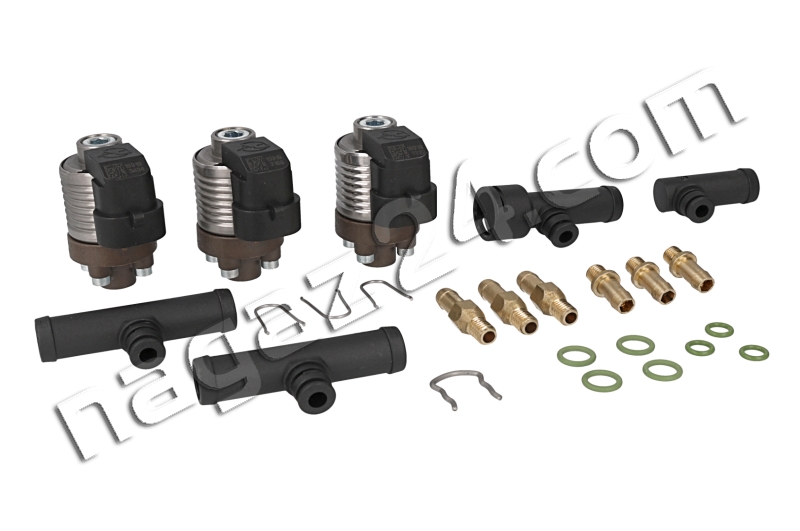 AC STAG - Wtryskiwacze gazowe STAG AC W031 BFC 3 cylindry na kolanka fi 12