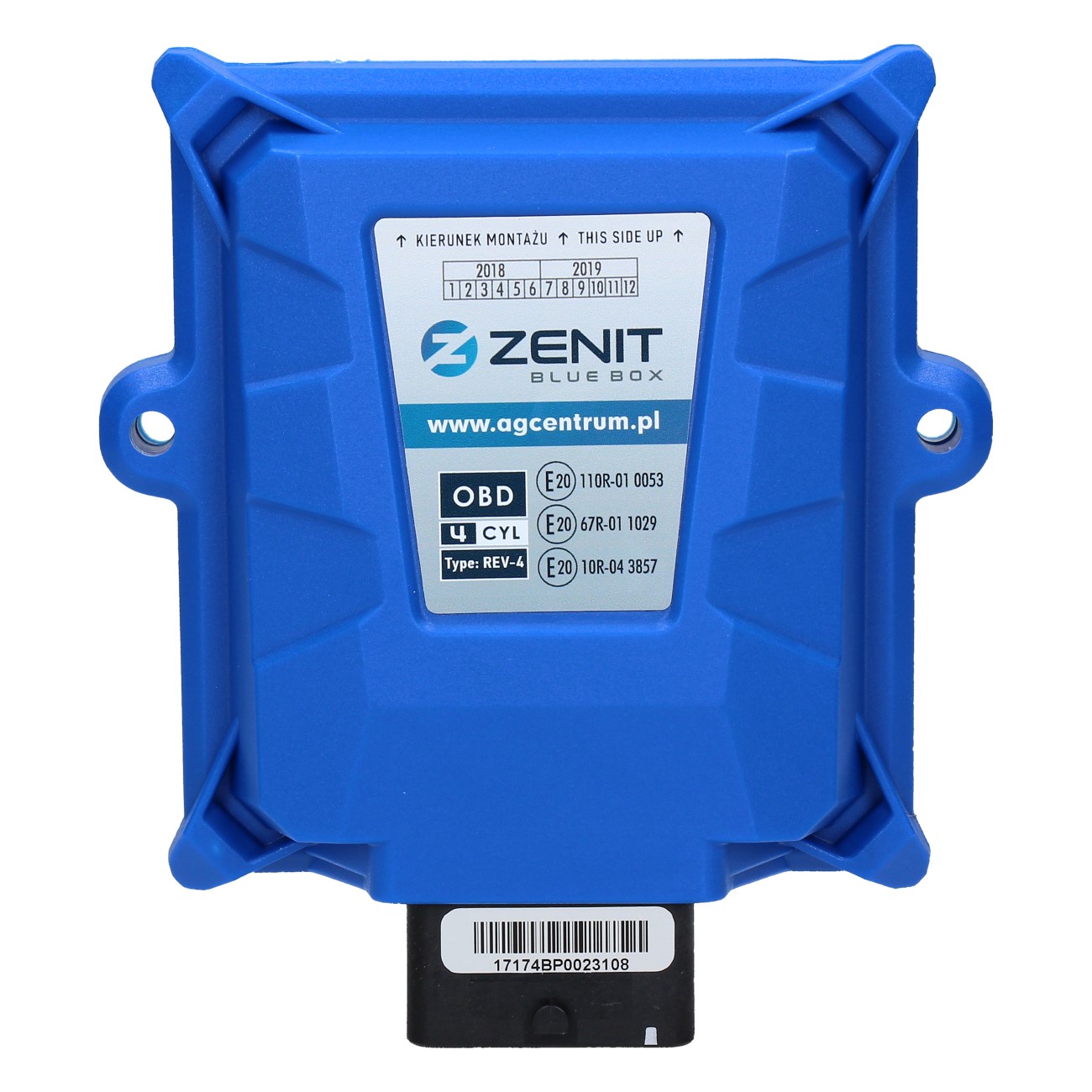 AG Centrum - Centrala AGC Zenit Blue Box 113 OBD 4 cyl