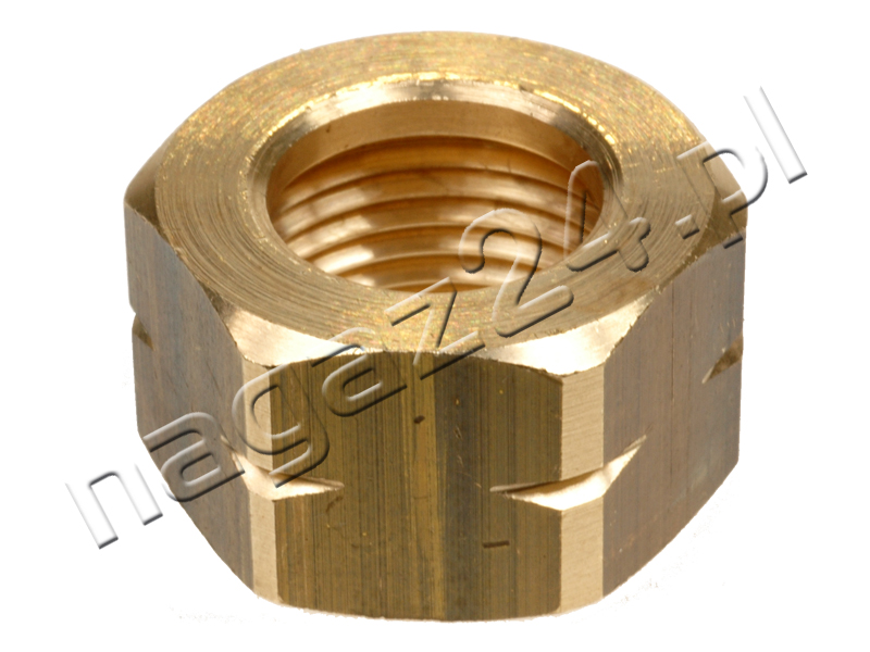 GOMET - Nakrętka zaworu W21,8x1/14" (lewy gwint) GOMET