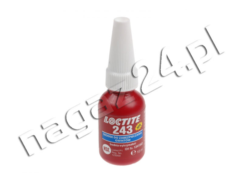 Nagaz - Zabezpieczenie gwintów – Loctite 243 10 ml