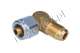 Kolano gazu rury pcv 90st.fi 8/m14x1 kpl.z gwintem - zdjęcie 1