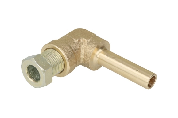 GOMET - Kolano wielozaworu uniwersalne fi8 (M12x1) – rurka fi8