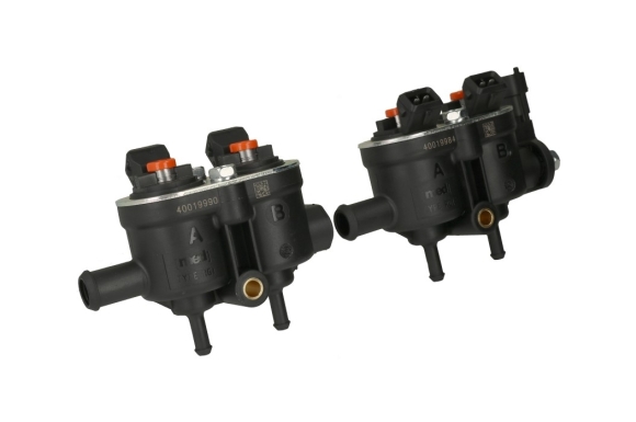 LANDI RENZO - Listwa wtryskiwaczy gazowych RGI2+2 25-22 12F z czujnikiem (Dacia, Renault OEM)