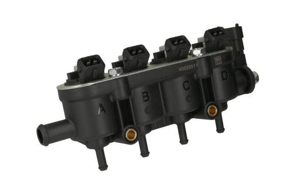 LANDI RENZO - Listwa wtryskiwaczy gazowych RGI4 4 cylindry 25-20 12F z czujnikiem (Dacia, Renault OEM)