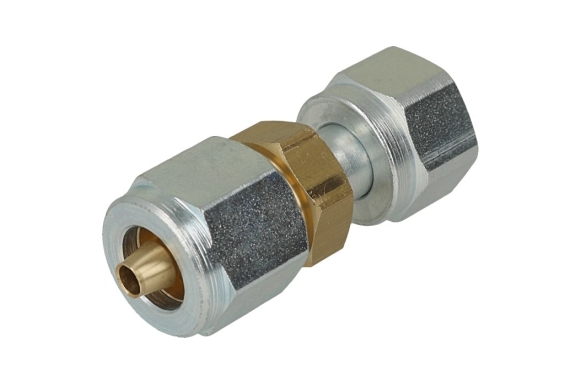 GOMET - Złączka prosta rury PCV FI6 1/2-20 UNF