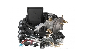 Kit LANDI RENZO - EVO 4cylindry, reduktor LI10 Turbo, wtrykiwacze AEB