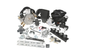 Kit LANDI RENZO EVO OBD 4 cylindry, reduktor LI10 Turbo, wtryskiwacze AEB