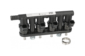 LISTWA WTRYSK.KEIHIN KN9 4CYL.ŻÓŁTE 73CC