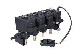 Listwa wtrysk.tar.evo 08 4cyl czarna bez dysz