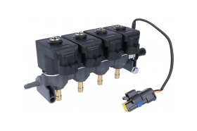 Listwa wtrysk.tar.evo08g 4cyl.szara bez dysz