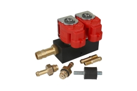 LISTWA WTRYSK.VALTEK 2CYL 3-Ohm +dysze 5,5