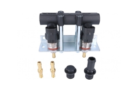 Listwa wtryskiwaczy gazowych ALEX BARRACUDA 130 Nl 2 cylindry