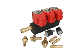 Listwa wtryskowa VALTEK 3 cylindry 3-ohm +konfekcja