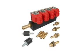 Listwa wtryskowa VALTEK 4cyl BFC 3-Ohm dysza 5,5