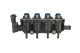 Listwa wtryskiwaczy gazowych RGI4 4 cylindry 25-65 12F z czujnikiem (Dacia, Renault OEM) - zdjęcie 5