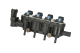 Listwa wtryskiwaczy gazowych RGI4 4 cylindry 25-65 12F z czujnikiem (Dacia, Renault OEM) - zdjęcie 7