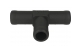 Trójnik wodny T 15X15X15 plastikowy czarny  - zdjęcie 2
